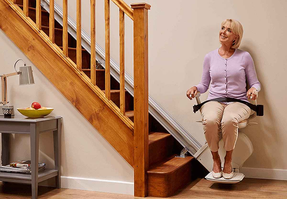 straight stair lifts - stair lifts