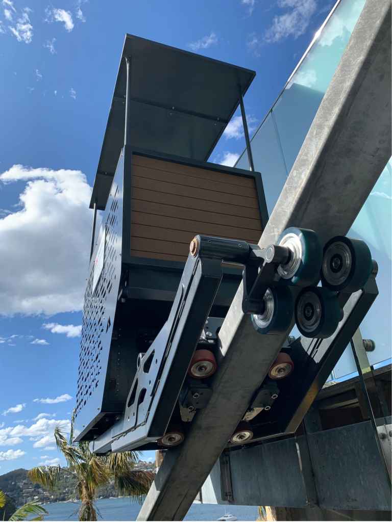 Railglider Inclined Lift Underside